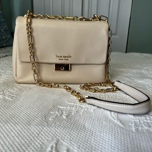 Kate Spade New York Women's Carlyle Medium Shoulder Handbag White